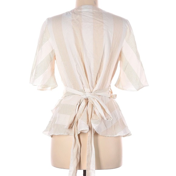 LOFT Wrap Blouse, Small, NWOT - Picture 3 of 11